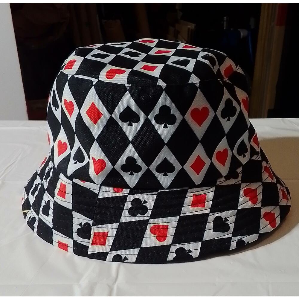 House of Cards Reversible Q&K Bucket Hat